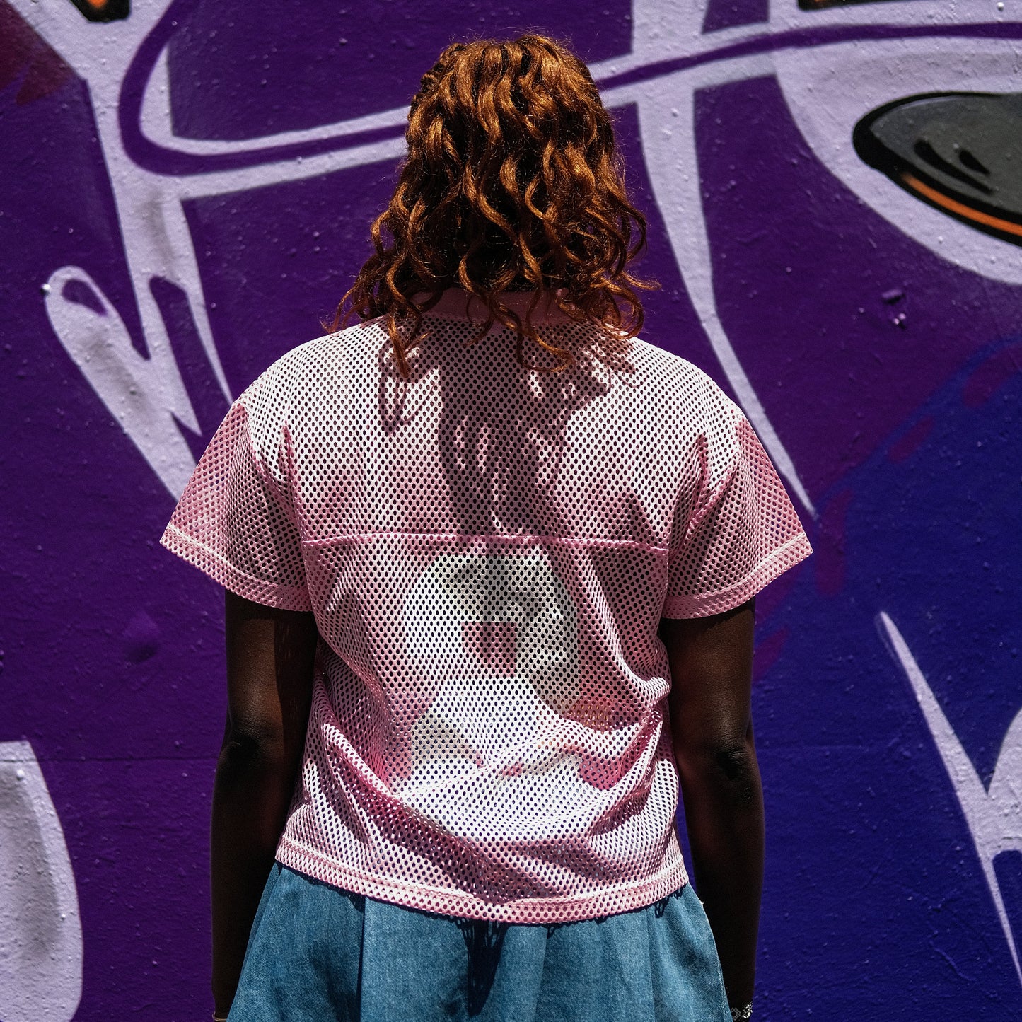 See-Through Mesh Jersey