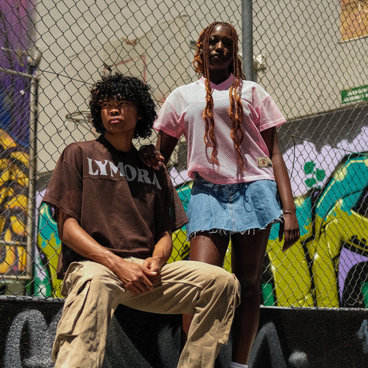 See-Through Mesh Jersey