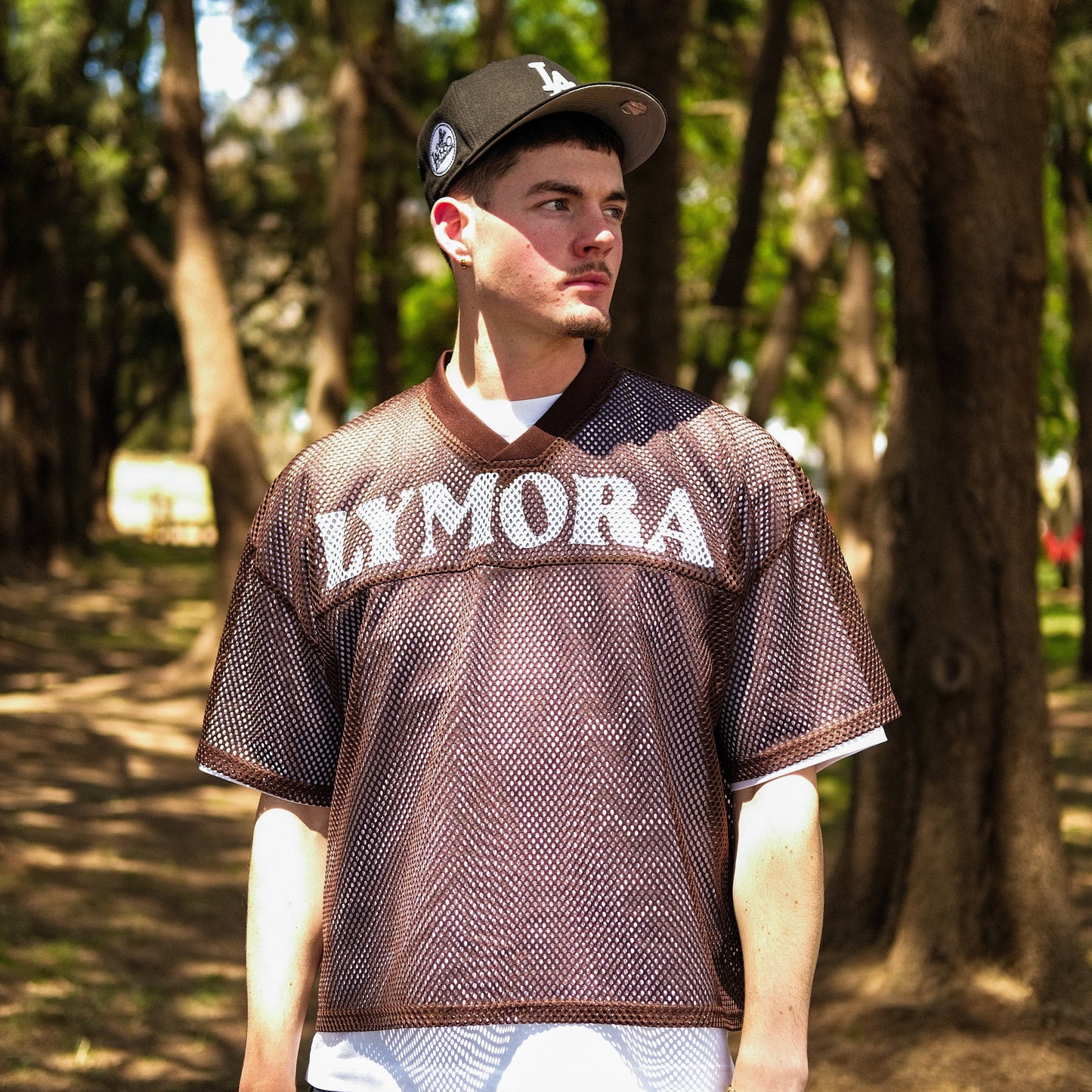See-Through Mesh Jersey